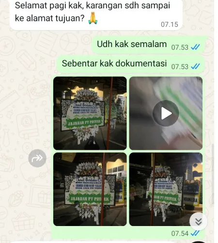 Pengiriman Papan Bunga Selamat Harapan Indah Bekasi