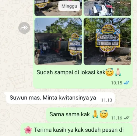 Pengiriman Papan Bunga Duka Harapan Indah Bekasi