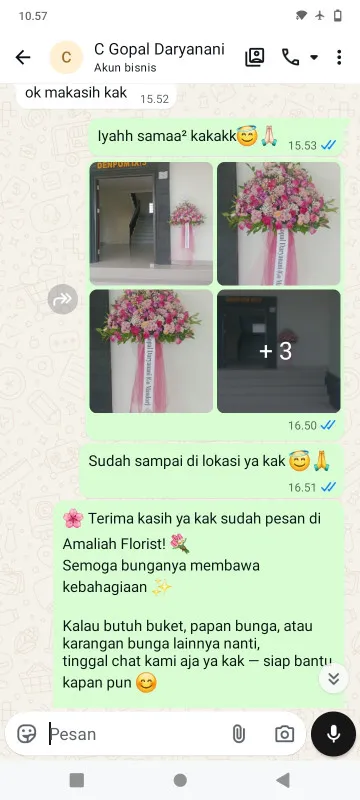 Pengiriman Karangan Bunga Harapan Indah Bekasi