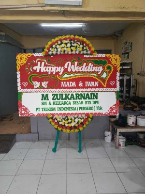 Papan Bunga di Harapan Indah Bekasi
