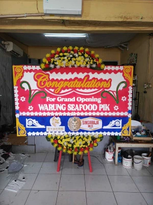 Papan Bunga di Harapan Indah Bekasi